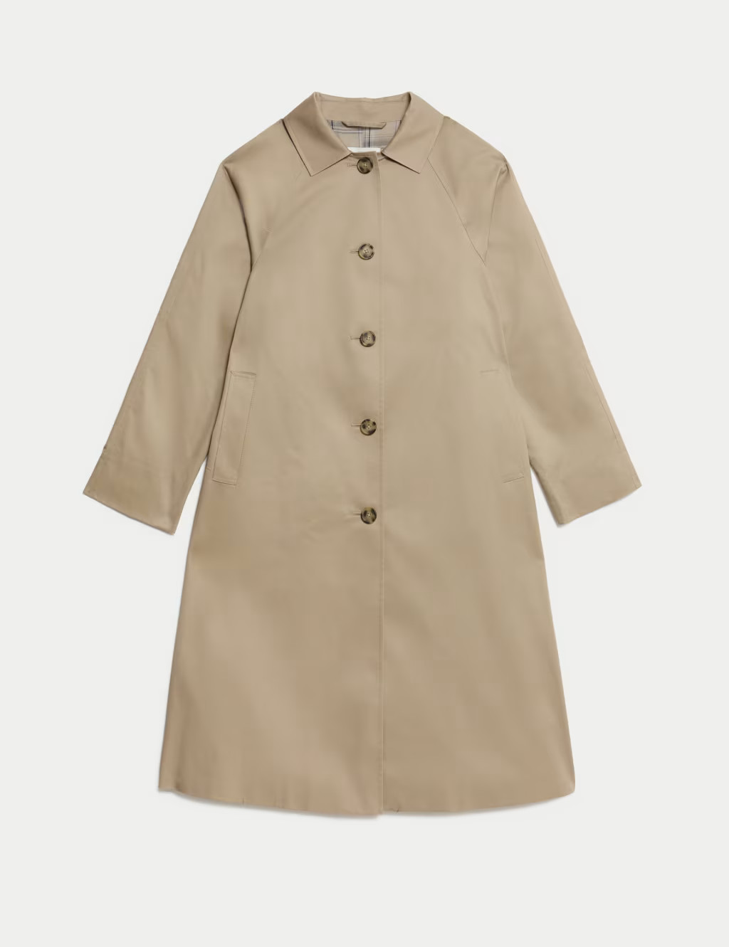 Cotton Rich Stormwear™ Longline Car Coat | Marks & Spencer (UK)