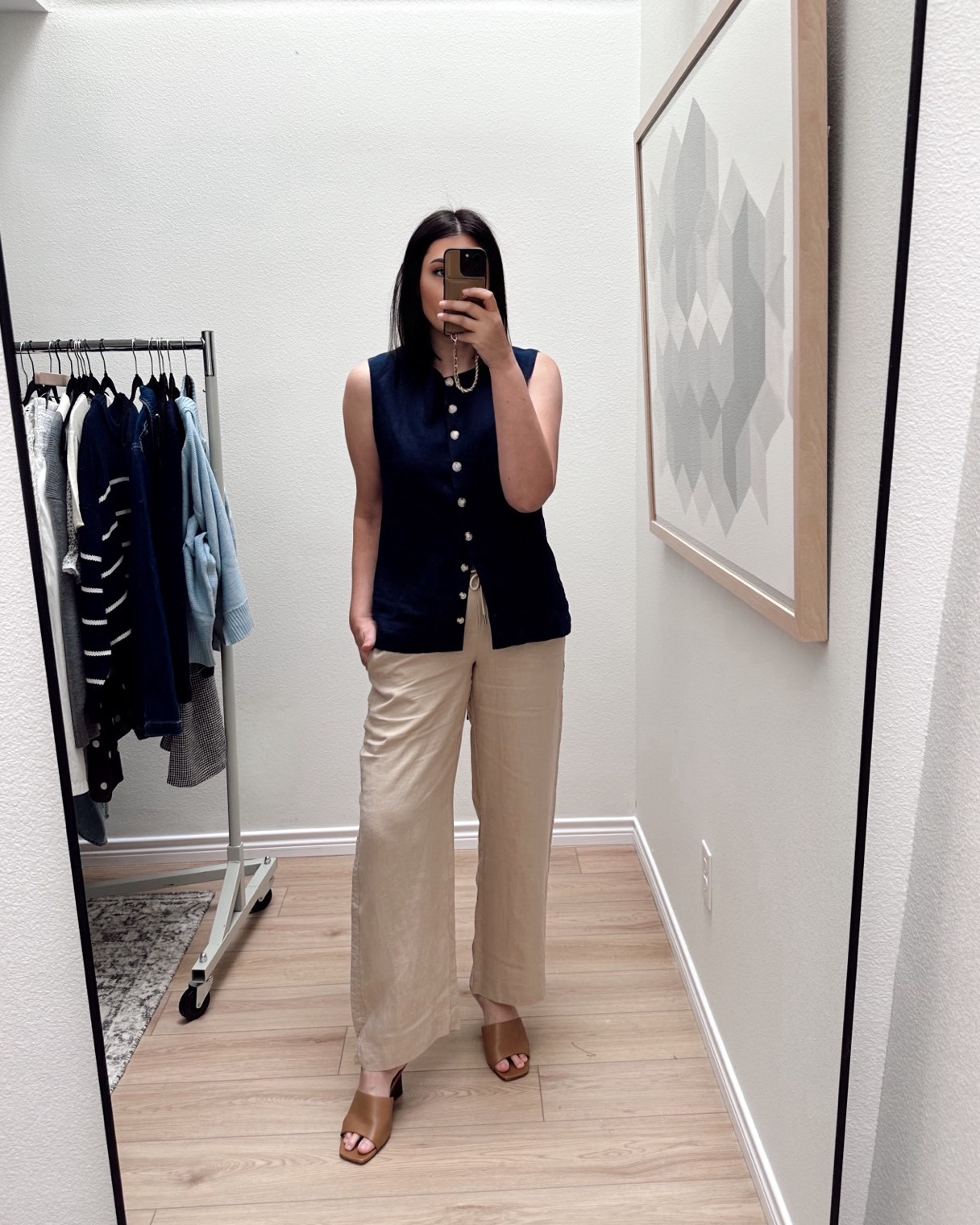 I'm in the large of each piece! TTS fit.  

 