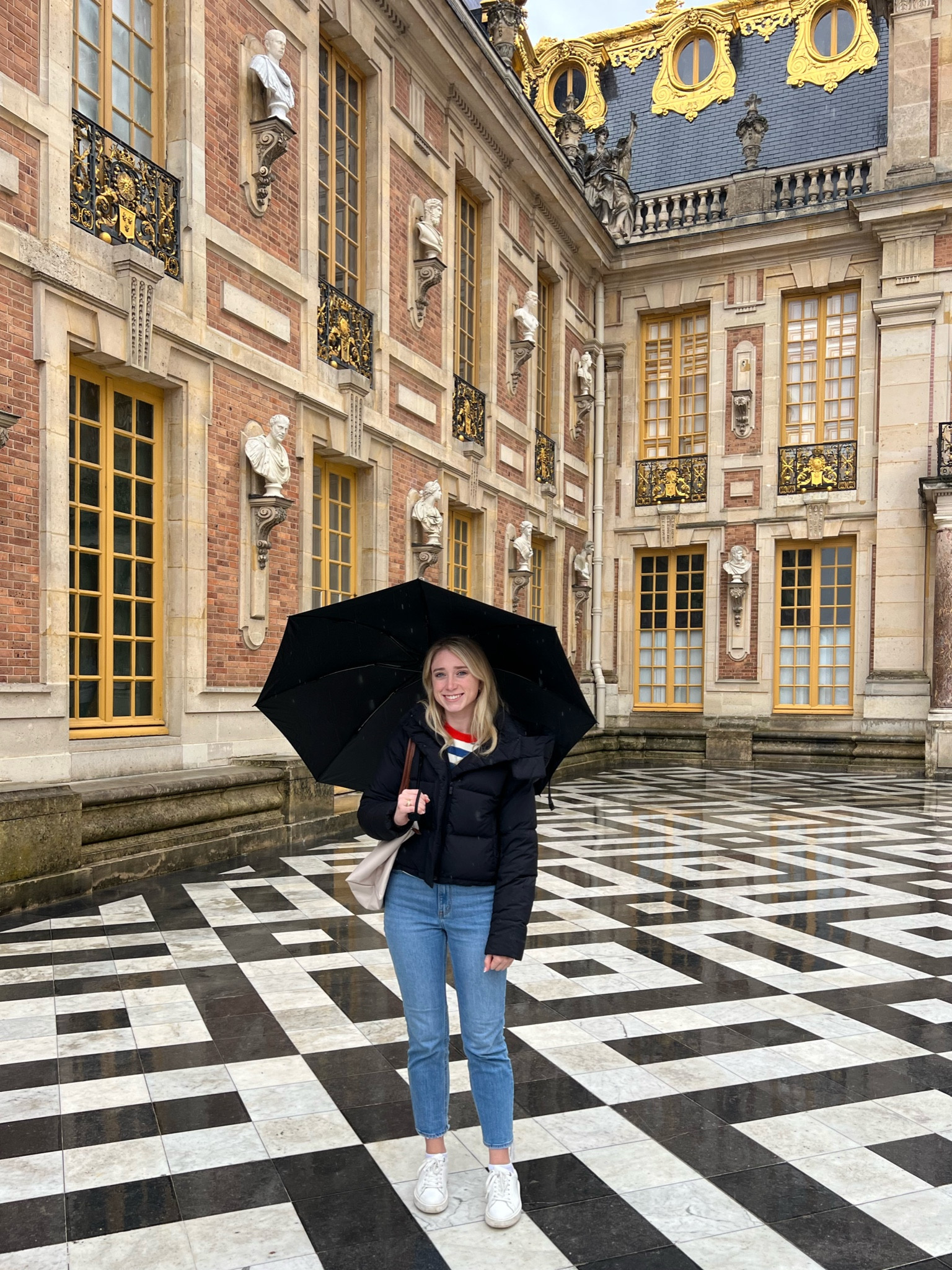 Cold and rainy day at Palace of Versailles 🤍

#LTKstyletip #LTKfindsunder100 #LTKSeasonal