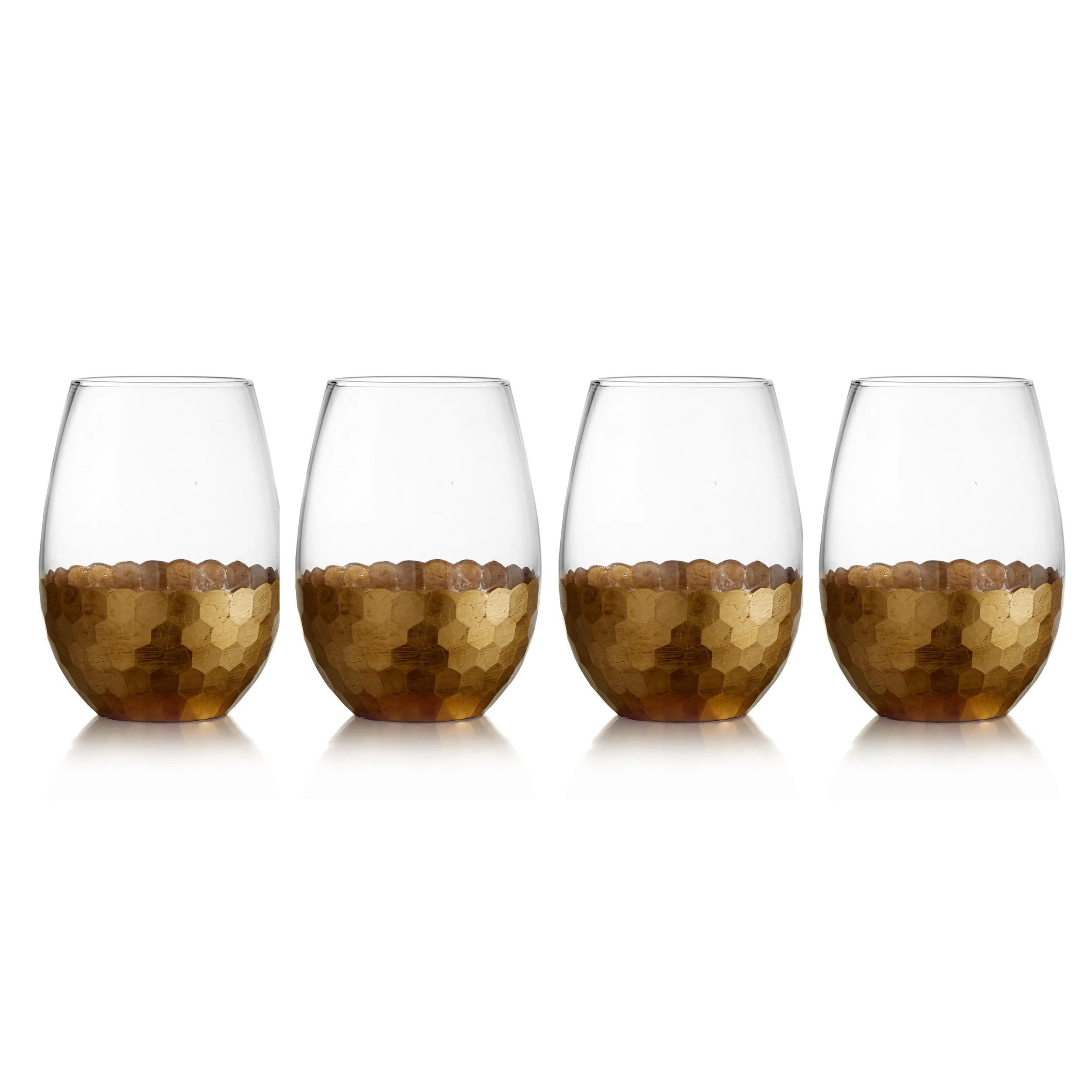 Tumlin 20 oz.  Lead Crystal All Purpose Wine Glass (Set of 4) | Wayfair North America