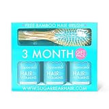 SugarBearHair Vitamins (3 Month Gift Pack Free Brush) | Amazon (US)