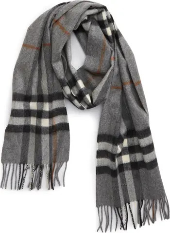 Giant Icon Check Cashmere Scarf | Nordstrom
