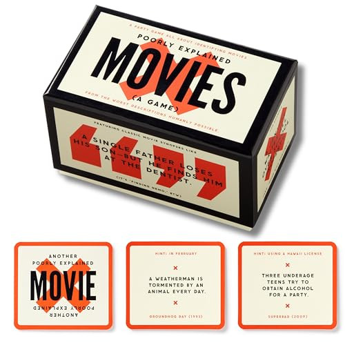 Brass Monkey Poorly Explained Movies – Party Game with 300 Cards Featuring Uniquely Terrible De... | Amazon (US)