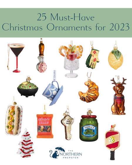 25 totally giftable Christmas ornaments for 2023 Part 1

#LTKHoliday #LTKGiftGuide #LTKSeasonal