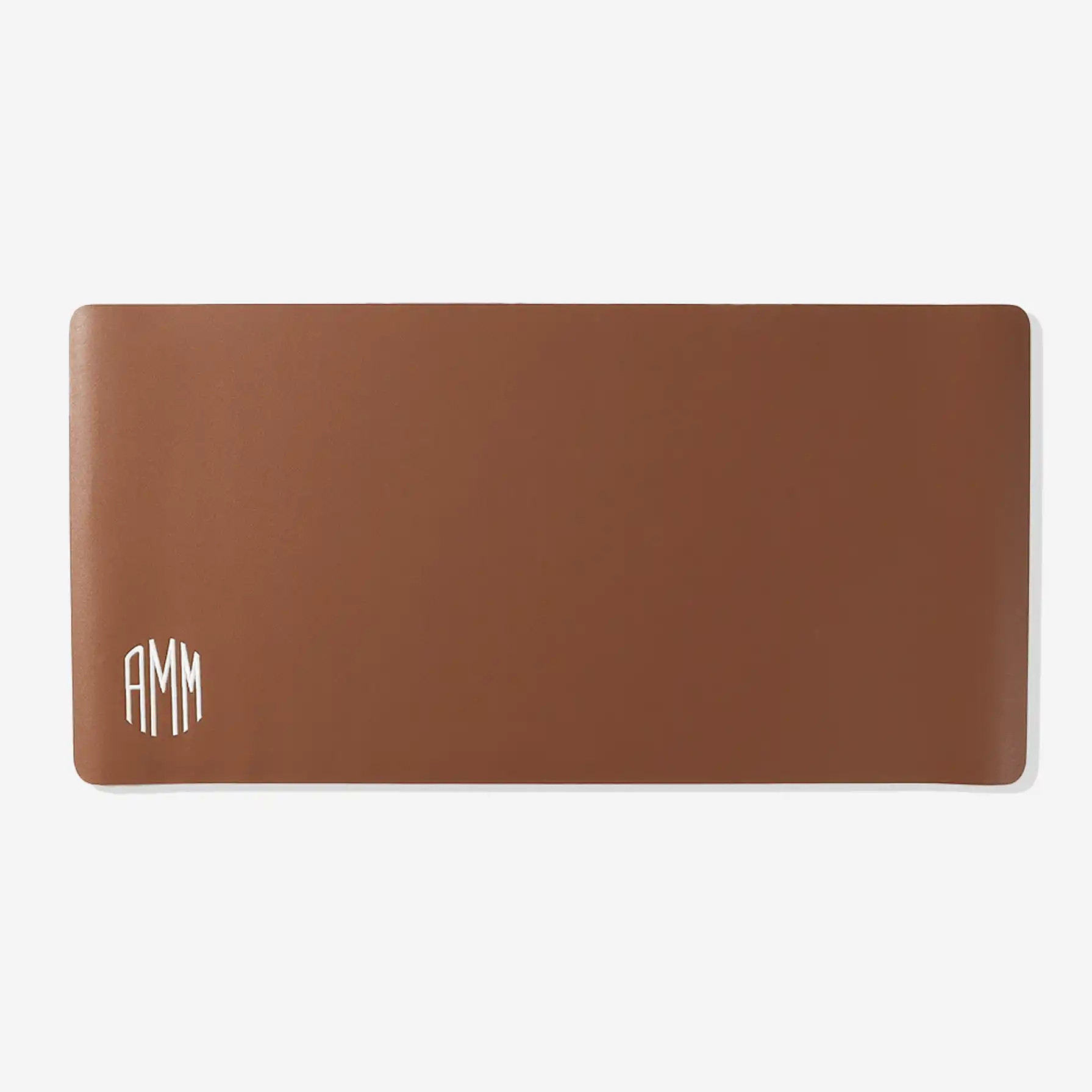 Monogrammed Desk Mat | Marleylilly