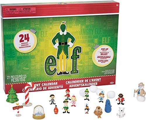 Elf Advent Calendar, Enjoy 24 Days of Fun Collectible Surprise Figures | Amazon (US)