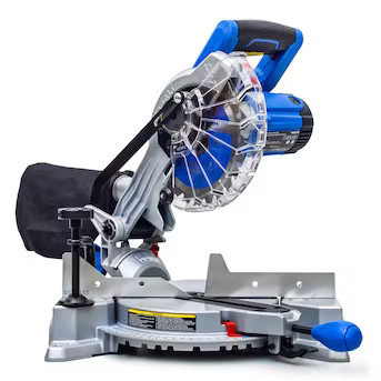 Kobalt 7-1/4-in 10-Amp Single Bevel Compound Corded Miter Saw | Lowe's