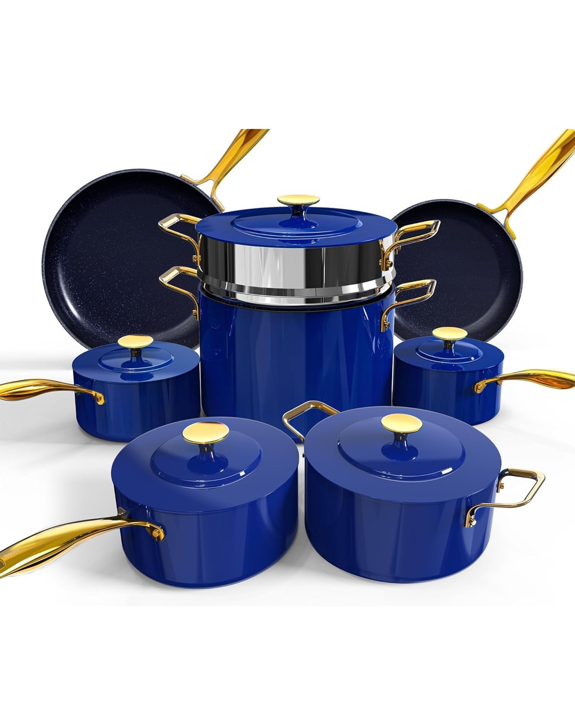 Thanksgiving is around the corner, and I know we all need new pots, pans, or kitchen appliances to make cooking a little easier (and prettier 😉). 🍴✨ Look at these beautiful pots and pan 😍😍😍 #ThanksgivingCooking #KitchenEssentials #CookwareSet #KitchenAppliances #LTKHome #LTKFinds #HolidayHosting #CookWithLove #HomeCooks #KitchenGoals #KitchenStyle #LTKKitchen #HolidayCooking #LTKSaleAlert #ShopMyKitchen #amazonprime 

#LTKHome #LTKSaleAlert