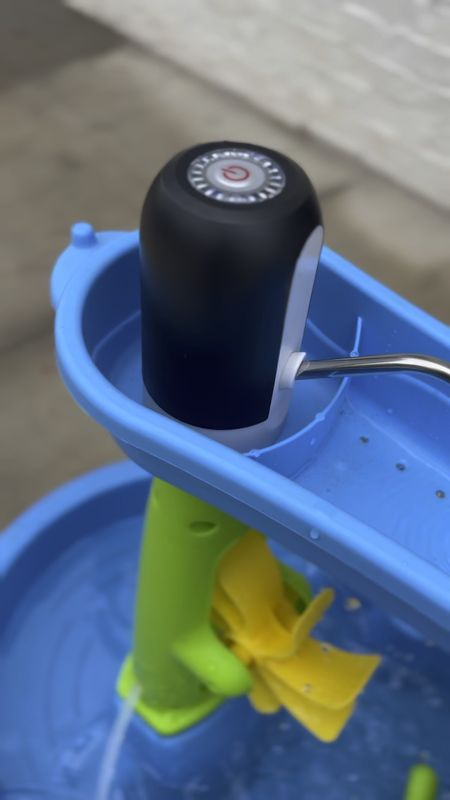 This pump for the water table is AMAZING! Worth every single penny. Hold the button down till the pump turns on so it runs for 10 minutes. If you click it once fast, it’ll only run for 1 minute  

#LTKkids #LTKbaby #LTKfamily