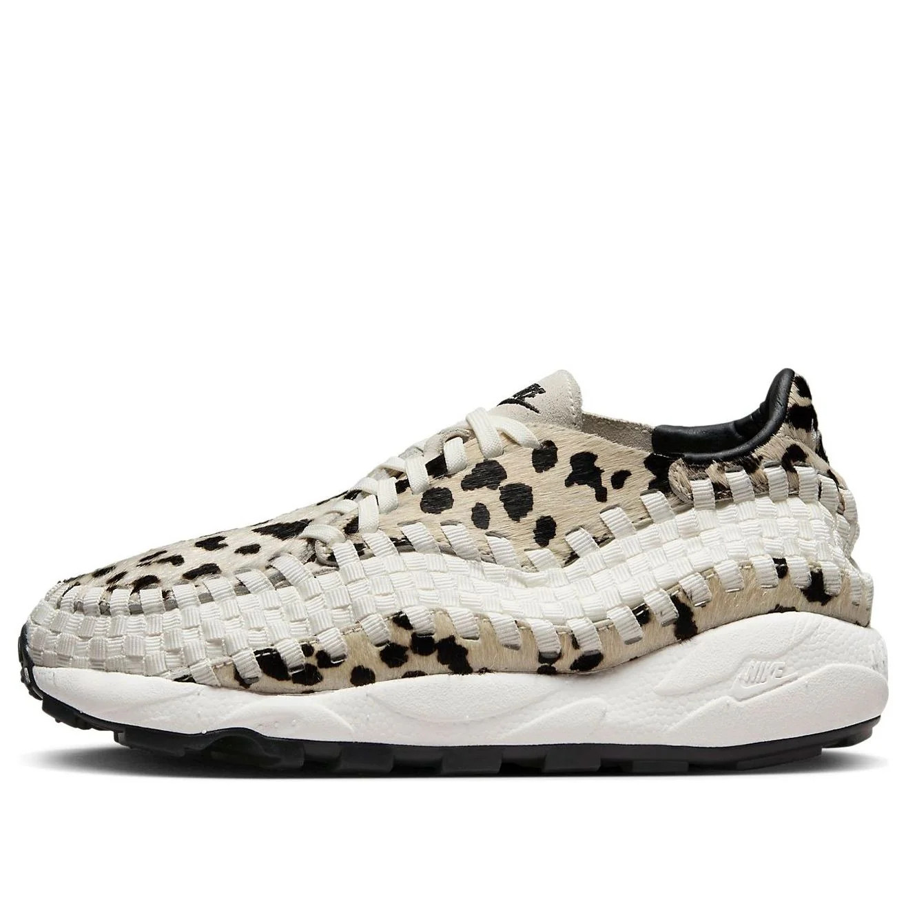 (WMNS) Nike Air Footscape Woven 'White Cow Print' | KICKS CREW