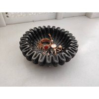 Handcrafted Marble Ruffle Bowl /Antique Scallop Bowl/ Fruit Vintage Ring Dish/ Decorative Flower Housewarming Wedding Gift | Etsy (US)