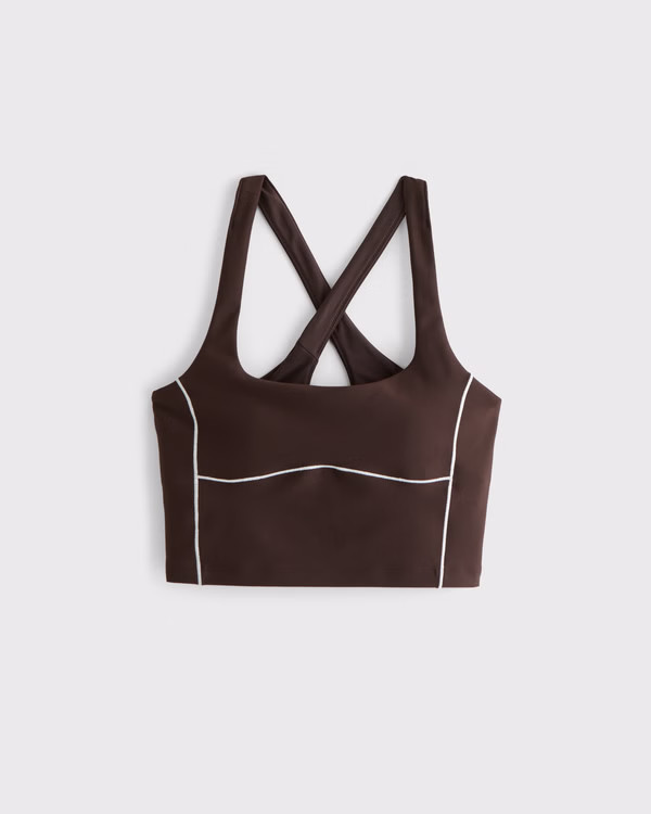 YPB sculptLUX Strappy-Back Tank | Abercrombie & Fitch (US)