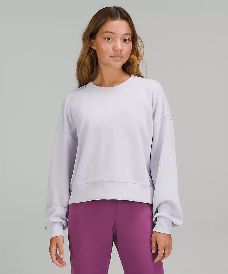 Perfectly Oversized Cropped Crew 
Softstreme | Lululemon (US)