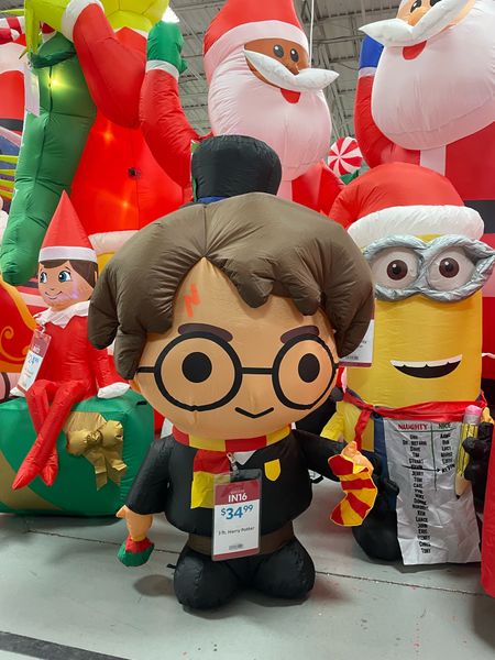 this Harry Potter inflatable Christmas yard decoration from At Home is so freaking cute

#LTKSeasonal #LTKGiftGuide #LTKHoliday
