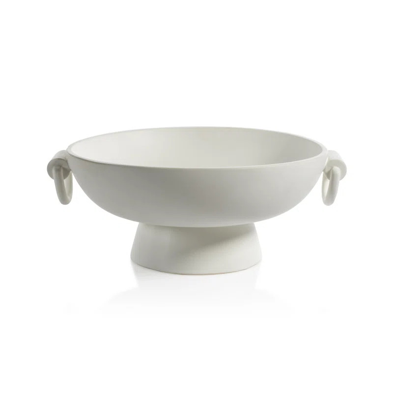 Latitude Run® Ceramic Decorative Bowl in White | Wayfair | Wayfair North America