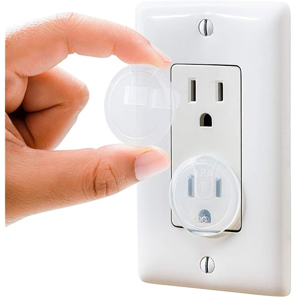 Outlet Covers Baby Proofing (50 Pack) By Wappa Baby | Safe & Secure Electric Plug Protectors | Sturd | Amazon (US)