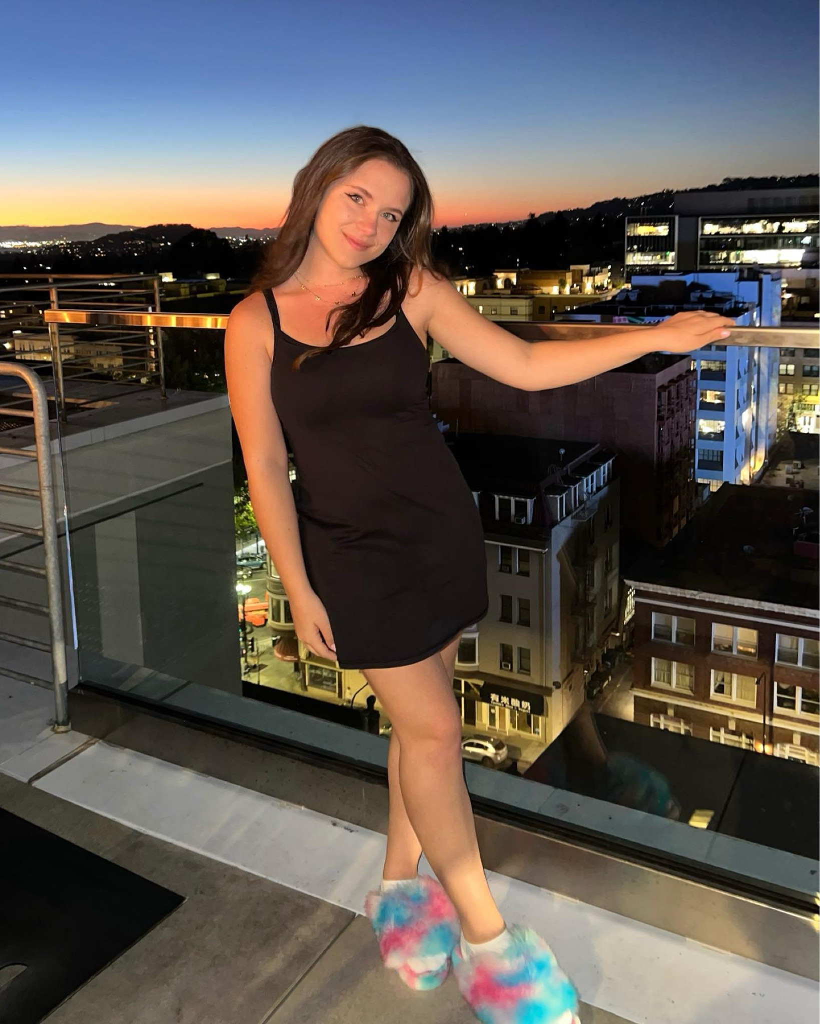 The perfect casual athletic dress and comfy slippers  
Dress size small  

#LTKActive #LTKFitness #LTKU