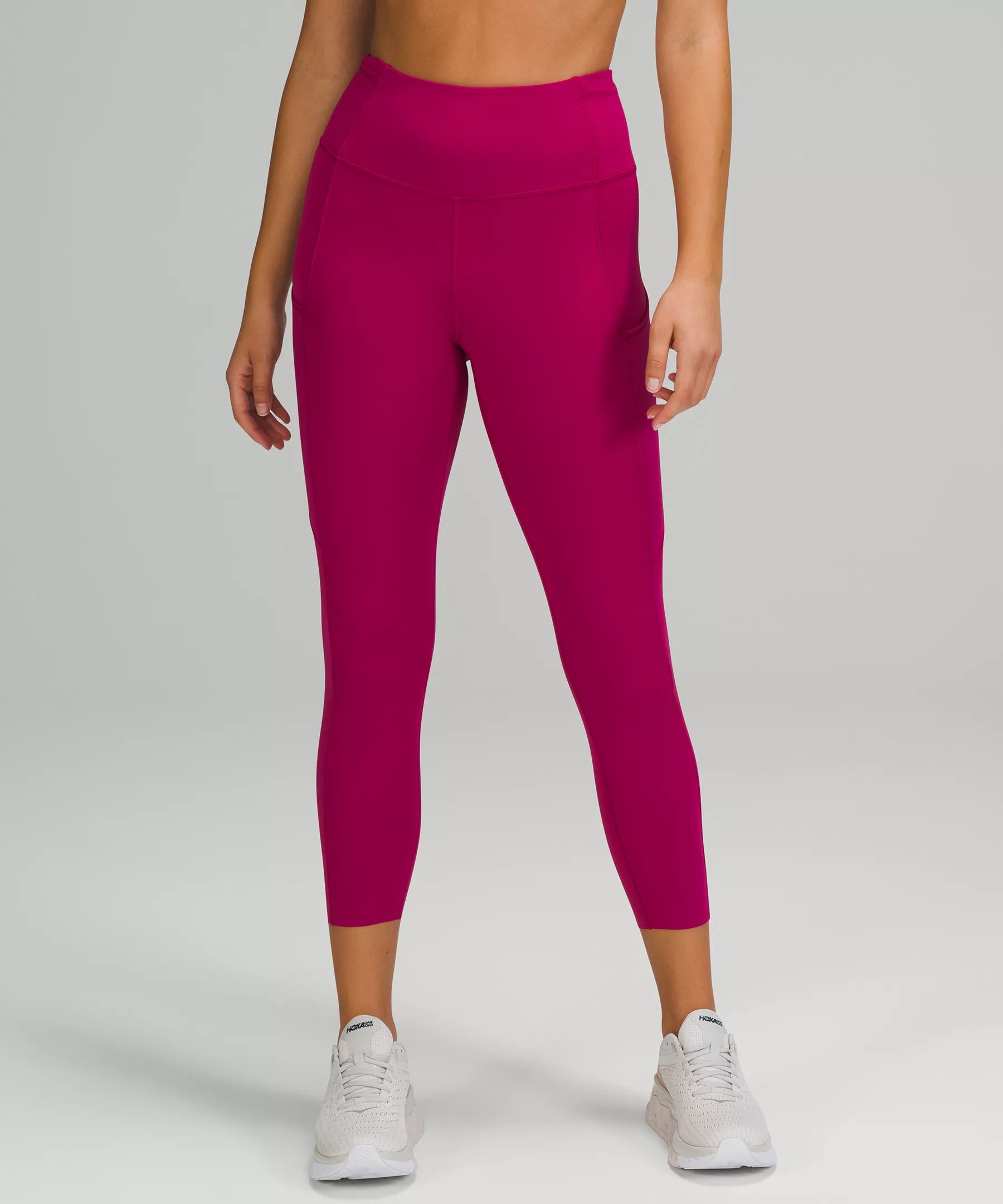 Fast and Free High-Rise Crop 23" | Lululemon (US)