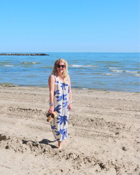 Labor Day Weekend outfit! Summer isn’t over yet in Ohio and I’m loving this palm printed midi dress from H&M! Currently under $30! 

Summer dress, beach dress, blue and white dress, coastal style, blue and white, dress, fall dress, H&M, midi dress, maxi dress, rattan, grandmillenial, grandmillenial style, preppy, preppy style, preppy fashion 

#LTKFind #LTKSeasonal #LTKunder50