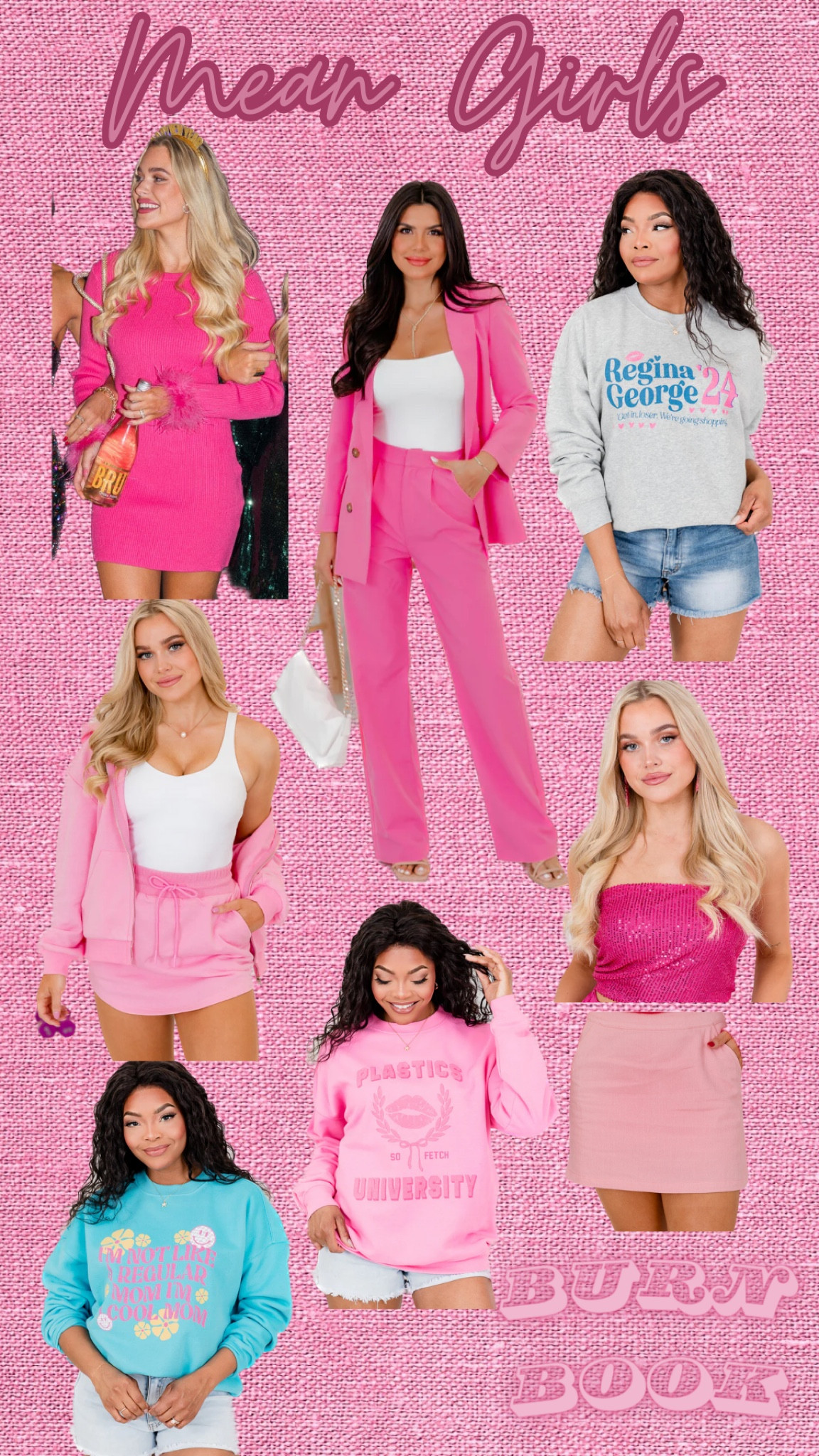 Mean Girls pink Plastics outfit inspo from Pink Lily

Use code January20 for 20% off purchase!

#LTKfindsunder50 #LTKstyletip #LTKGiftGuide