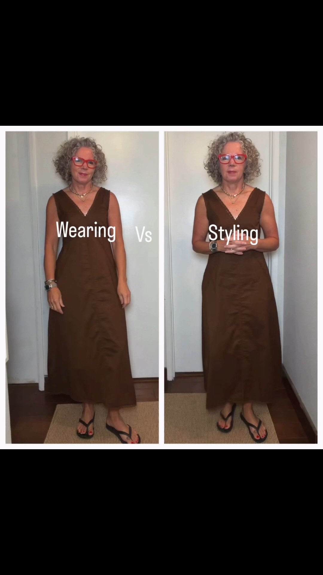 Wearing vs styling