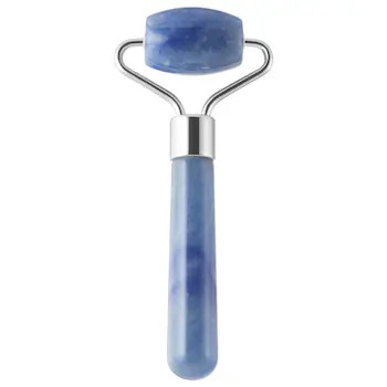 Mini Blue Aventurine De-Puffing Facial Roller | Sephora (US)