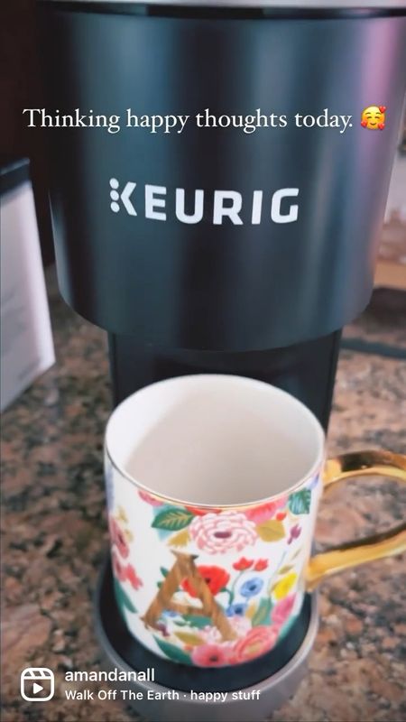 Happy Saturday! Happy thoughts only today! 🥰

My little Keurig is on sale and comes in some super cute colors and I’m linking my FAVORITE coffee as well. If you love mocha lattes, you must try these!! One step, so easy and absolutely delicious!

Also, if you’re name starts with an L, you can grab one of these gorgeous Anthro coffee mugs for 9.95! All other letters sold out!

#coffeelover #mochalatte #keurig #coffee #saturday

#LTKhome