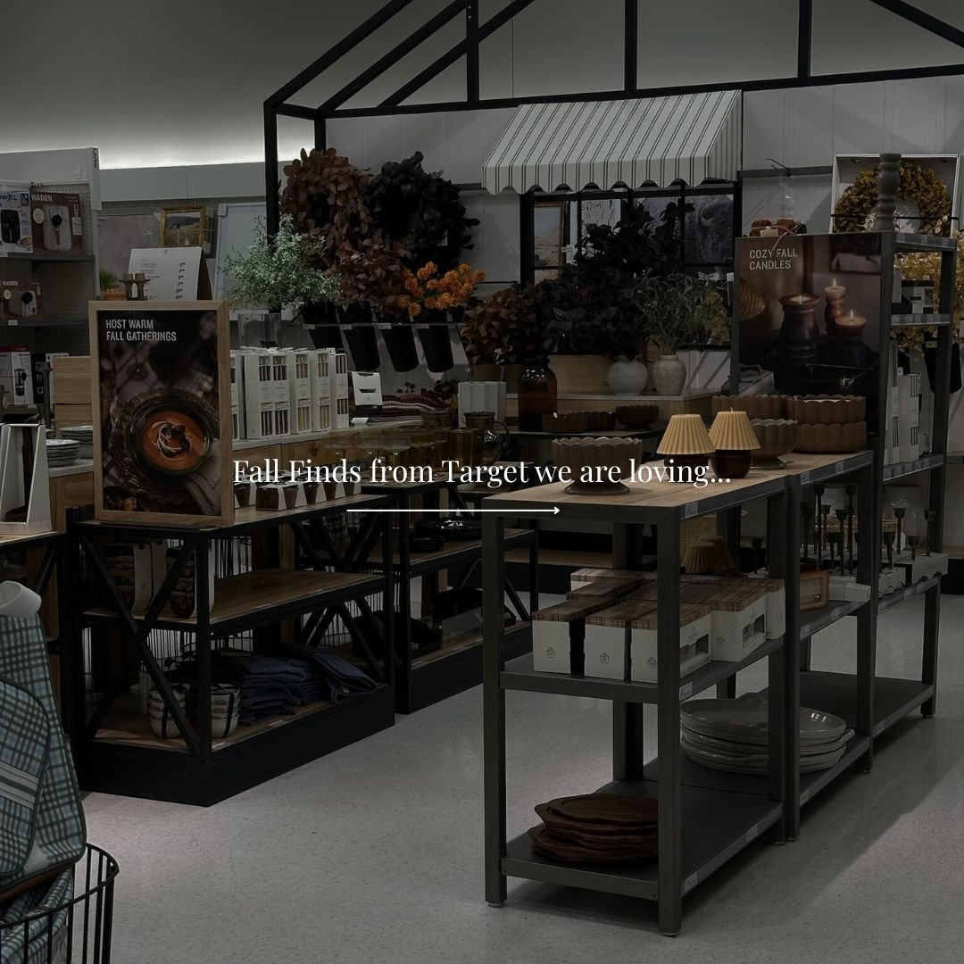 Here are a few finds we’re loving lately 🤎 
.
.
.
#TargetFinds #FallDecor #InteriorStyling #CozyHomeVibes #DesignerFavorites