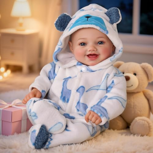 BABESIDE Lifelike Reborn Baby Dolls Boys - 17-Inch Real Baby Feeling Realistic-Newborn Baby Dolls Full Body Vinyl with Toy Accessories for Kids | Amazon (US)