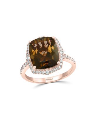 Smoky Quartz & Diamond Statement Ring in 14K Rose Gold - 100% Exclusive | Bloomingdale's (US)