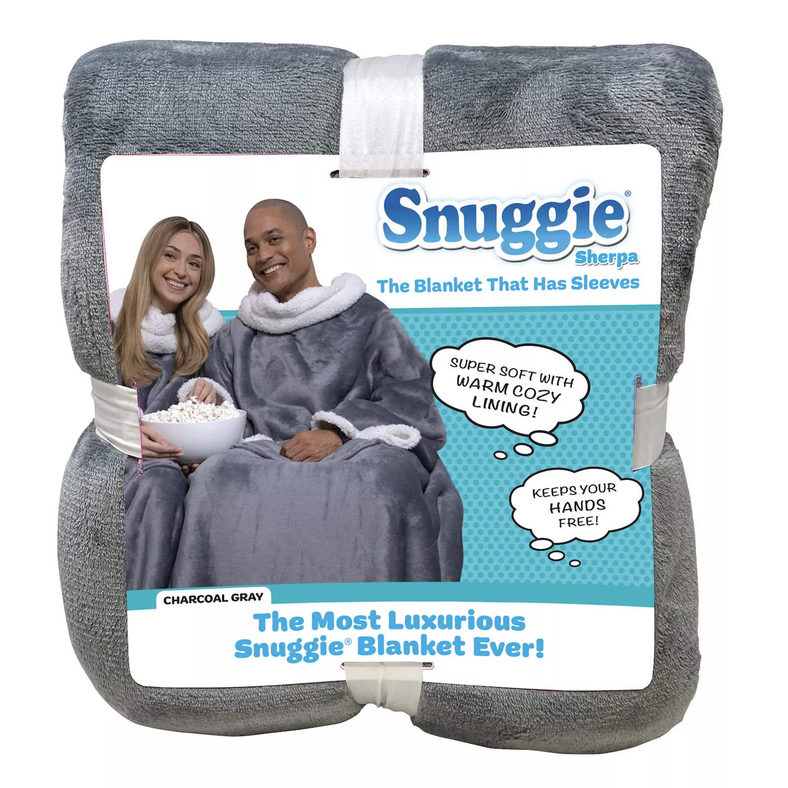 Sherpa Snuggie, Gray | Kohl's