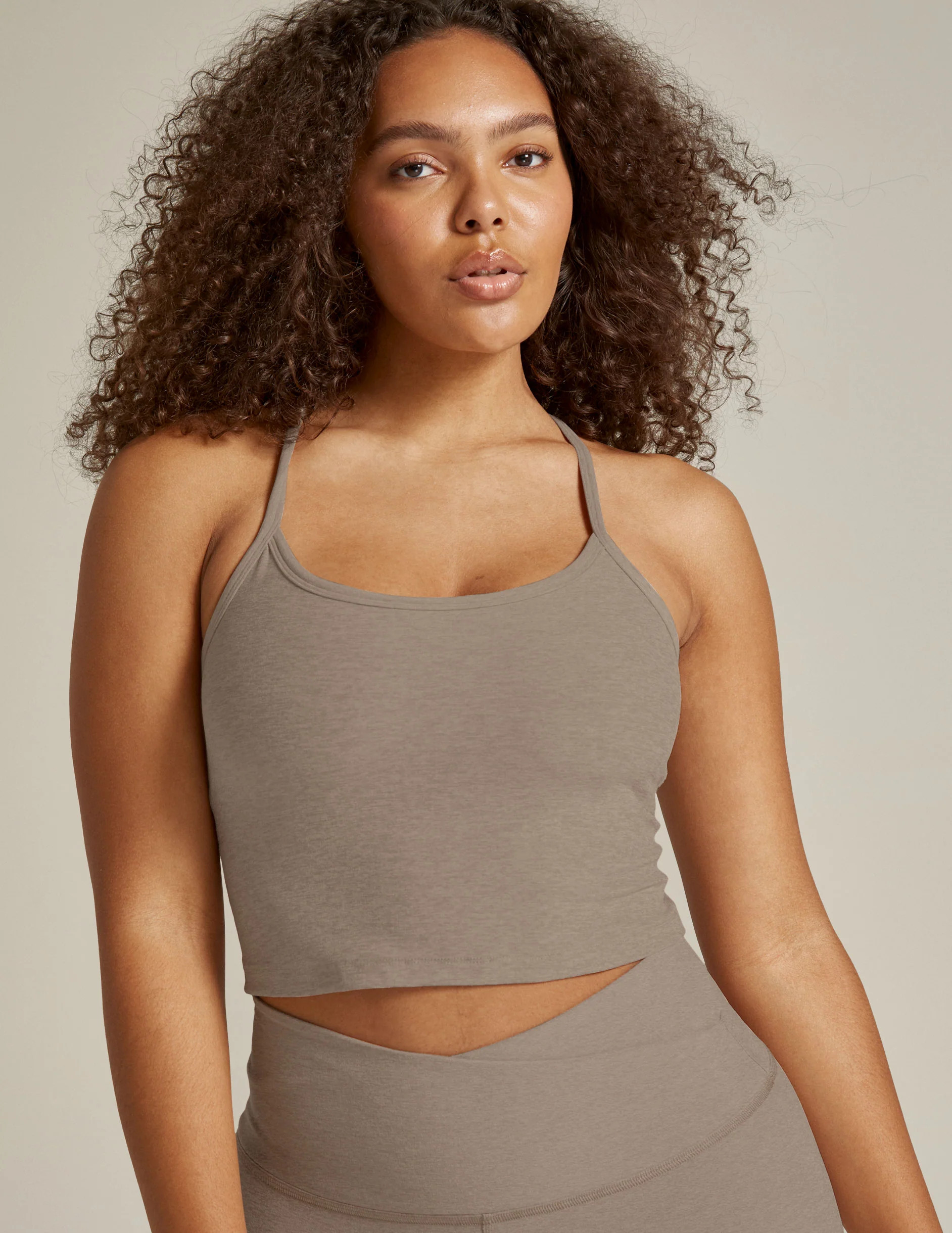 Spacedye Slim Racerback Cropped Tank | Beyond Yoga | Beyond Yoga