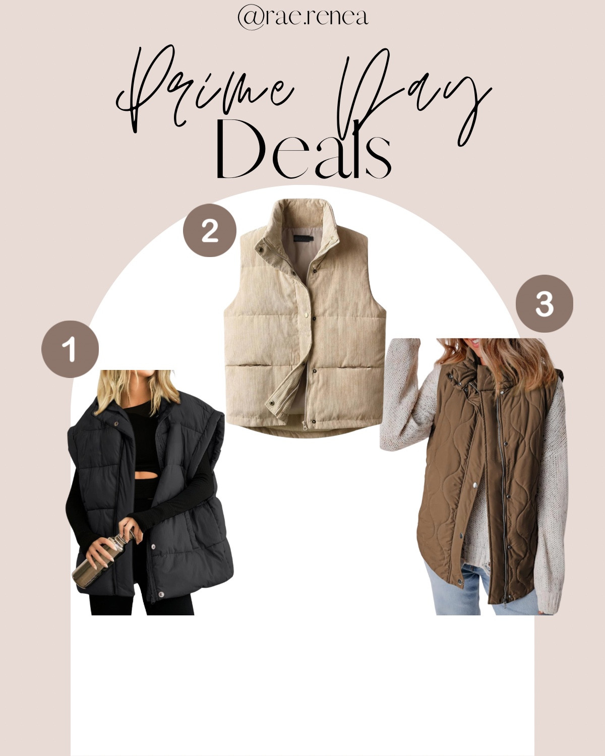 Trendy fall vests to match anyone’s style. On sale for Amazon Prime Day ✨

#LTKStyleTip #LTKSaleAlert