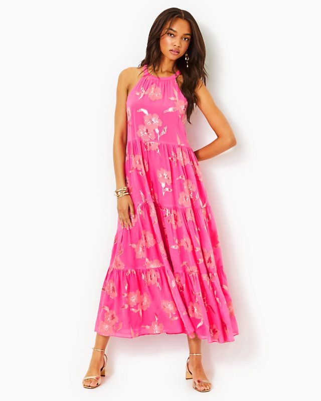 Beccalyn Halter Maxi Dress | Lilly Pulitzer | Lilly Pulitzer
