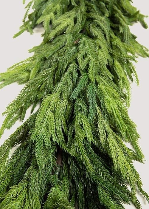 Afloral Real Touch Deluxe Norfolk Pine Garland - 96" | Amazon (US)