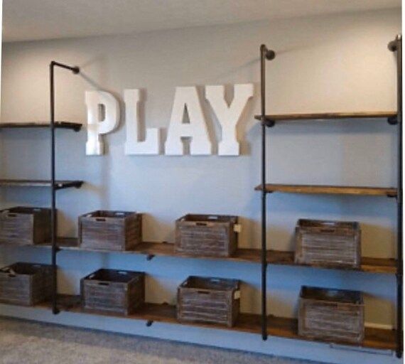 Play room Sign / Play Letters / Large Metal Letters / Wall Letters / Wall Play Letters  / Galvani... | Etsy (US)