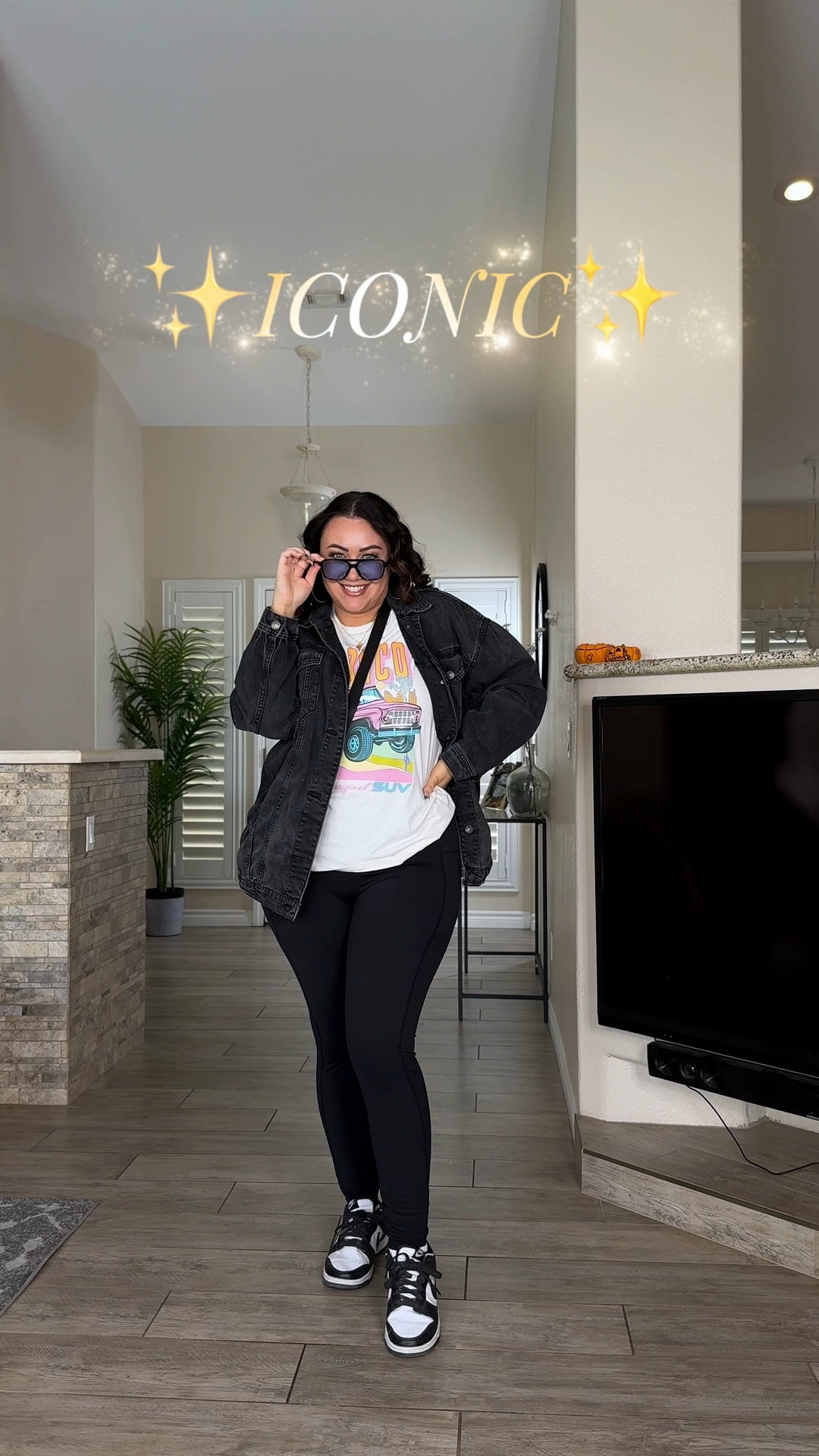Shirt size XXL
Leggings XL
Jacket XL

Reference I’m 194 pounds and 5’5

#LTKSeasonal #LTKMidsize