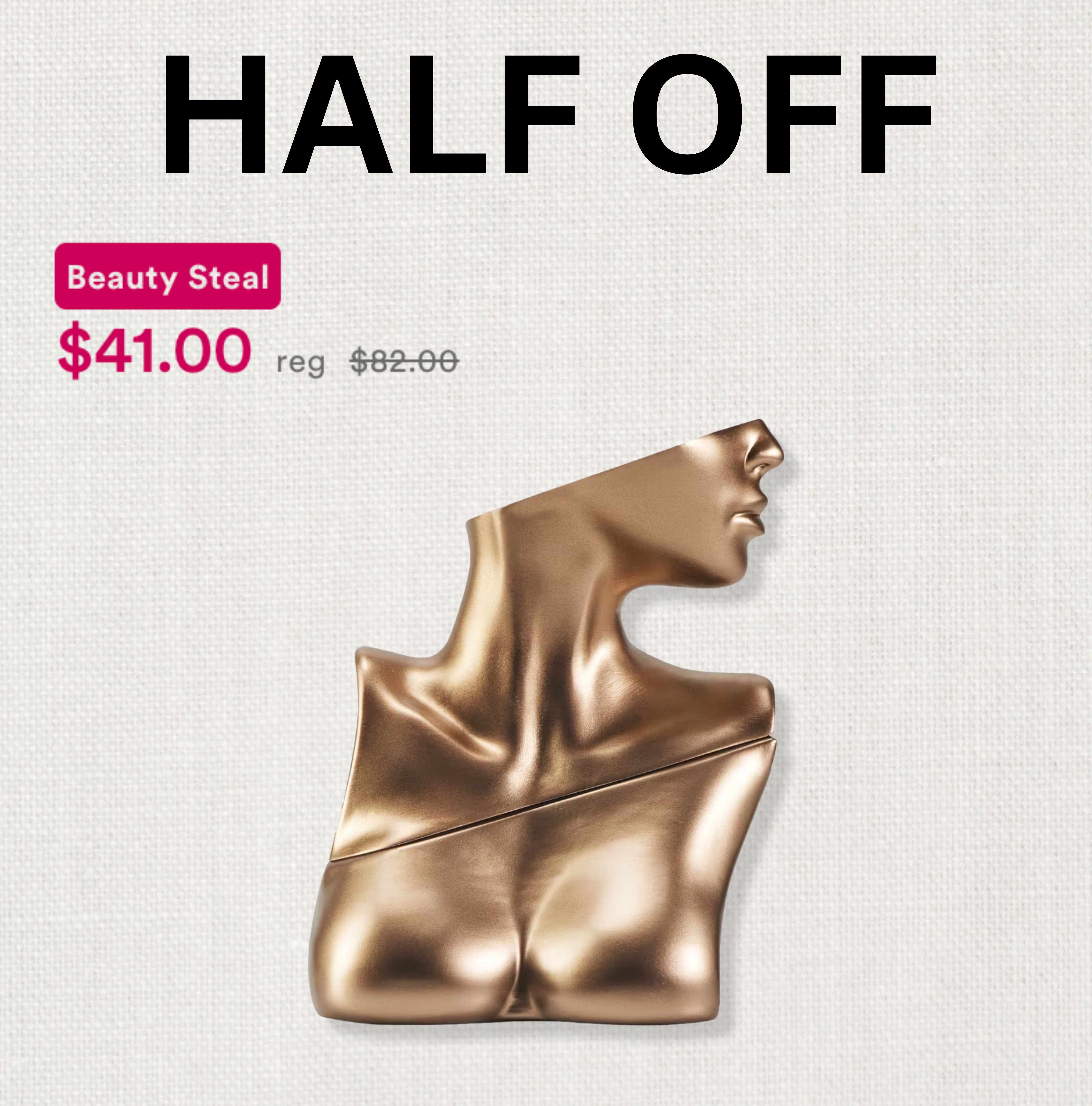 If you are looking fro easter basket stuffers, this perfume is HALF off!! 

 