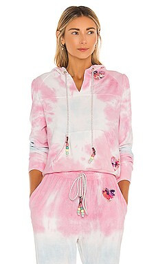 LoveShackFancy Kirby Hoodie in Cherry Fizz from Revolve.com | Revolve Clothing (Global)