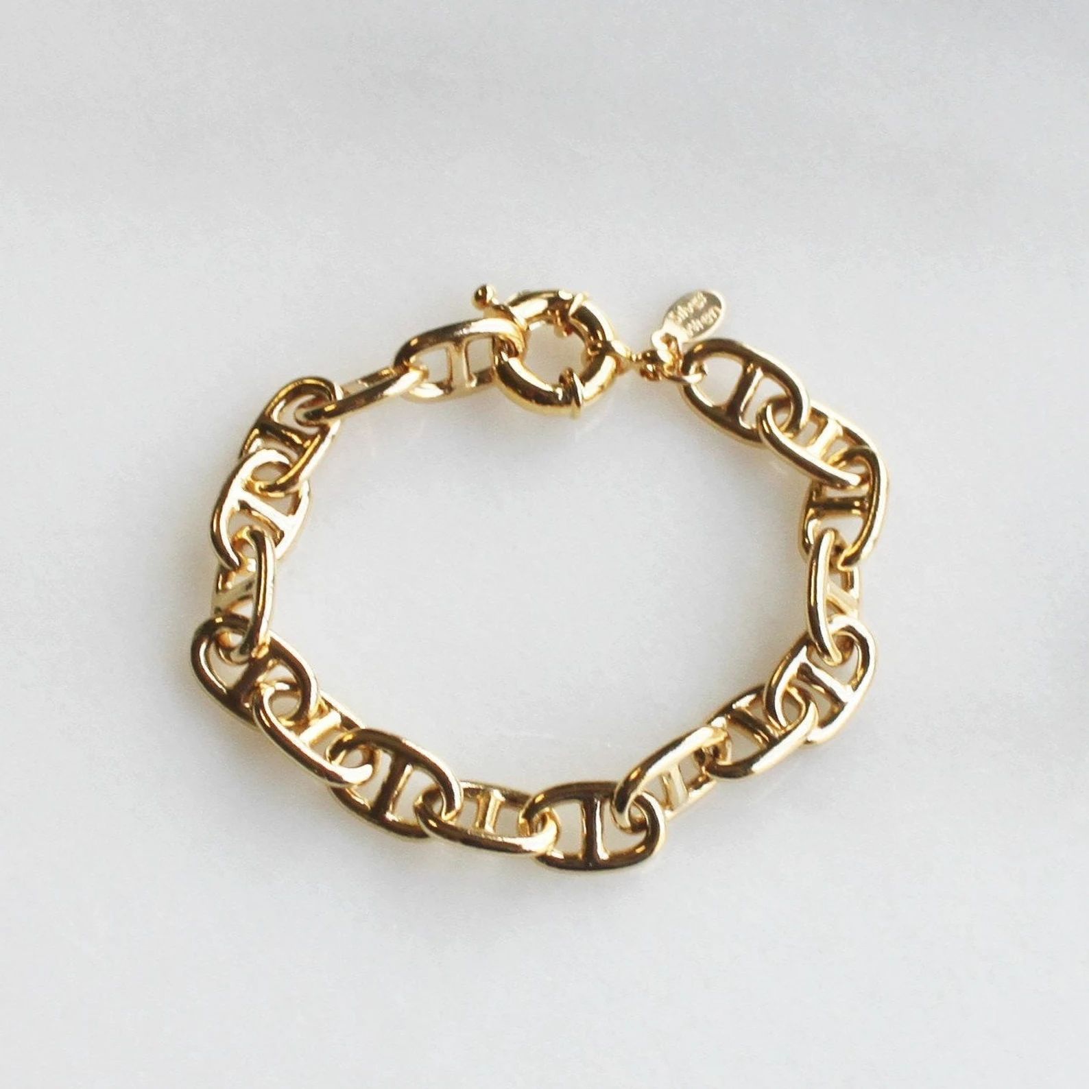 Chunky Thick Chain Bracelet, Bracelets for Women, Bracelet, Gold Bracelet, Gifts for Her, Stackab... | Etsy (US)