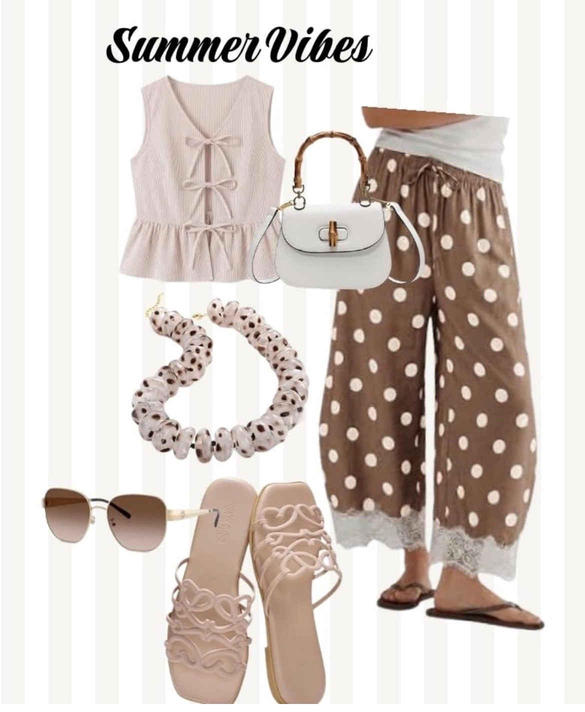 Love this soft summer combo! Pink top and polka dots are always a good idea 🎀 So classy and feminine, perfect for a sunny day out. That little bamboo bag makes it even cuter!
Always be confident 💋
#over50fashion #styleover50 #summervibes #midlifestyle #agelessfashion

#LTKgrwm #LTKootd #LTKdayinmylife