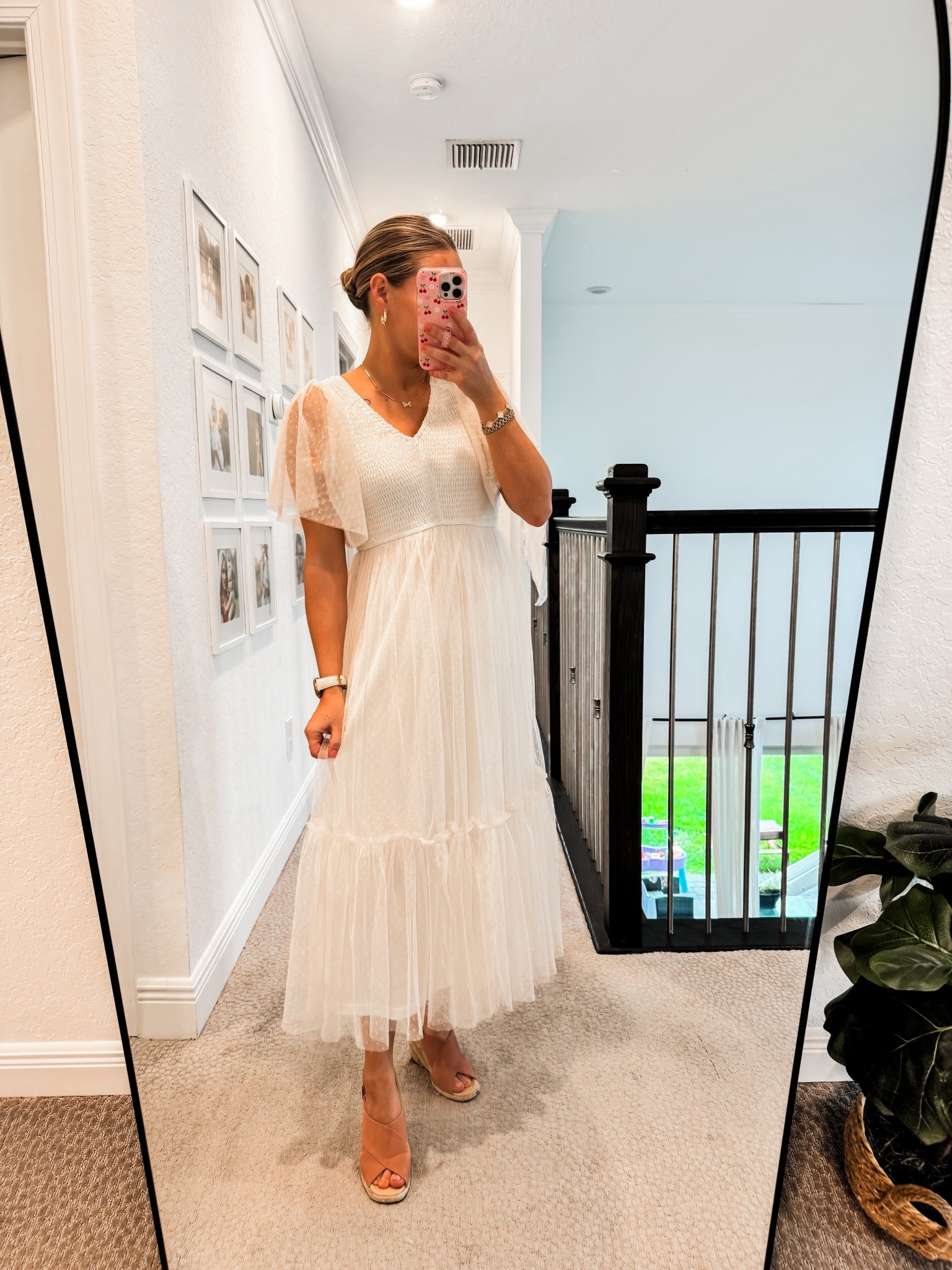 Church fit! Wearing size small
Bump and nursing friendly! Smocked top is super stretch! 

#LTKStyleTip #LTKFindsUnder100 #LTKBump