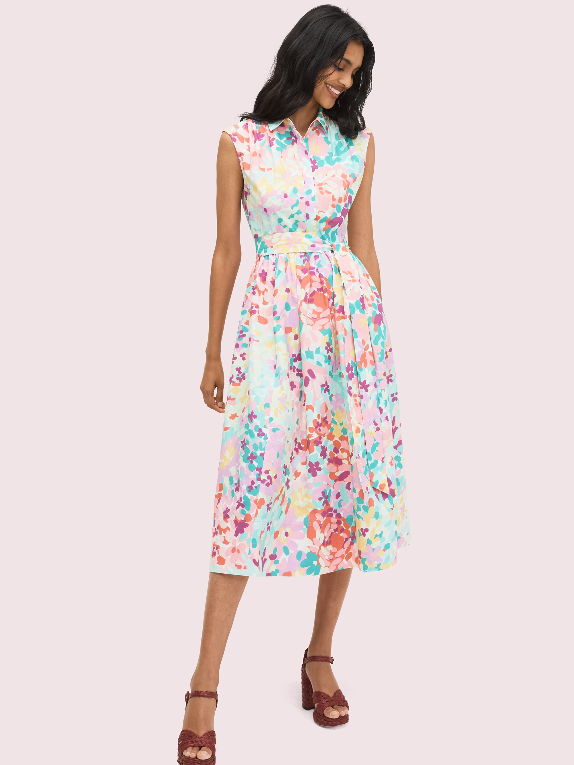 painted petals shirtdress | Kate Spade (US)