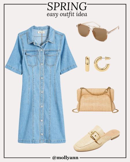 Easy spring and summer outfit idea 

#LTKfindsunder100 #LTKstyletip #LTKfindsunder50