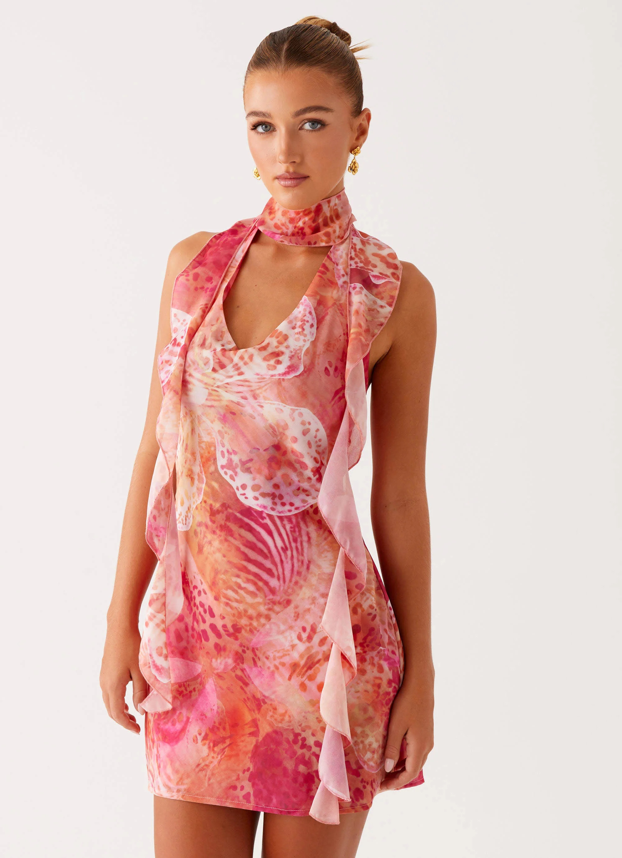 Tanner Mini Dress - Flamingo Fling | Peppermayo (Global)