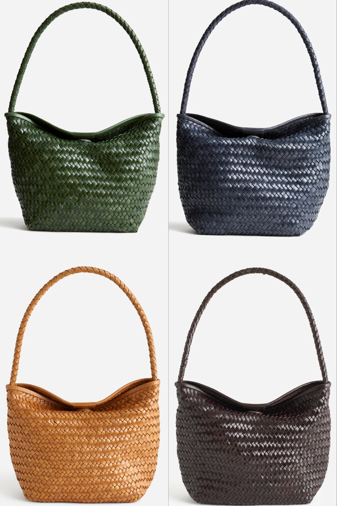 Viral madewell woven leather handbags are finally online!!!!! Code “15-OFF-75PLUS” works! 🤎