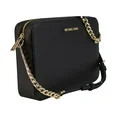 Michael Kors Jet Set Large East West Crossbody Black Saffiano - Walmart.com | Walmart (US)