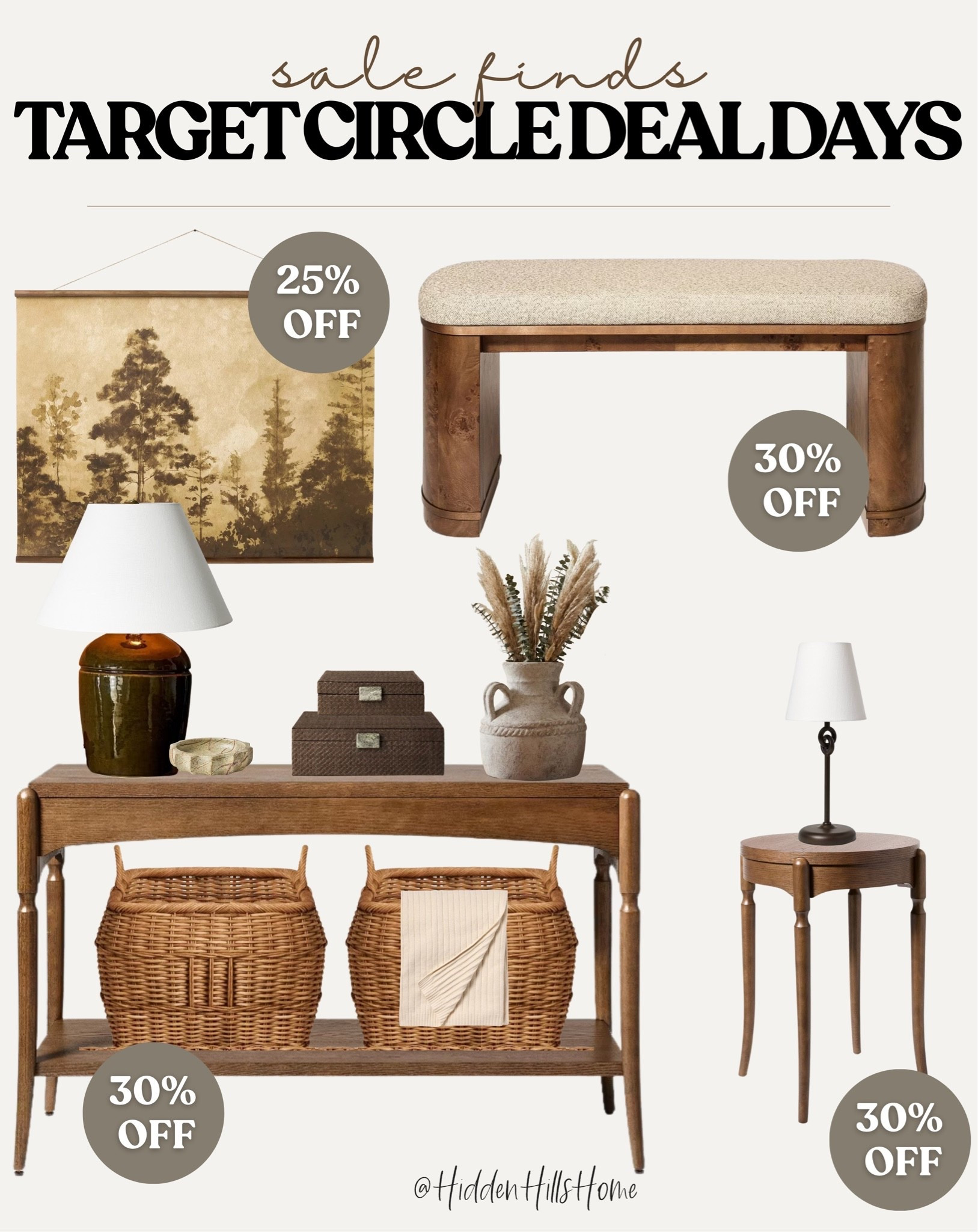 Target Circle Deal Days are here!! There are so many beautiful home decor pieces from @Target  are on sale! If you’ve been waiting for #TargetCircleWeek, now is the time to grab those home finds you’ve had your eye on!! #sponsored

#LTKHome #LTKSaleAlert #LTKSeasonal