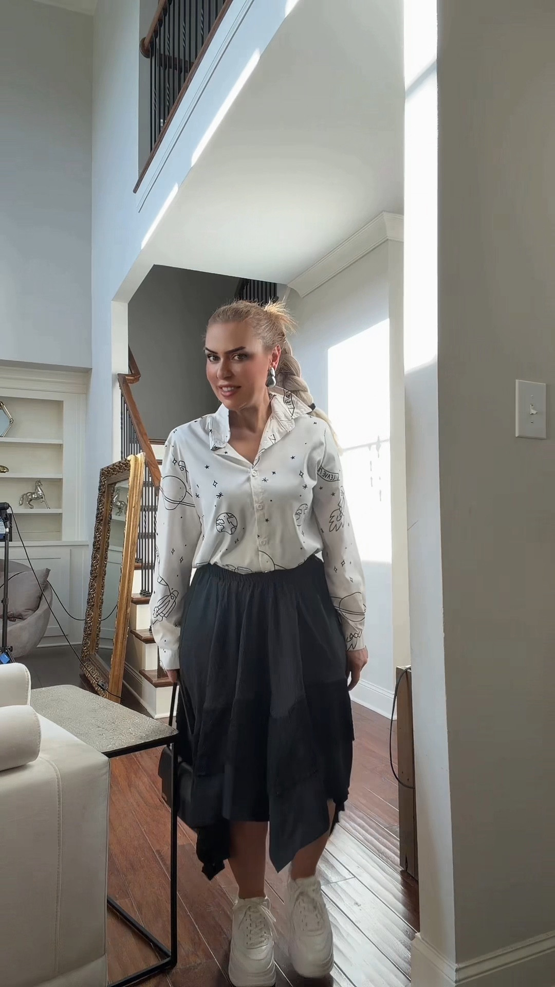 
Womens Button Down Shirt Cartoon Movie Theater Shirts Long Sleeve Blouse Dressy Casual Work Tops V Neck

Tropical-patterned blouses🪝🌐🌏🛸



#LTKootd #LTKFestival #LTKActive