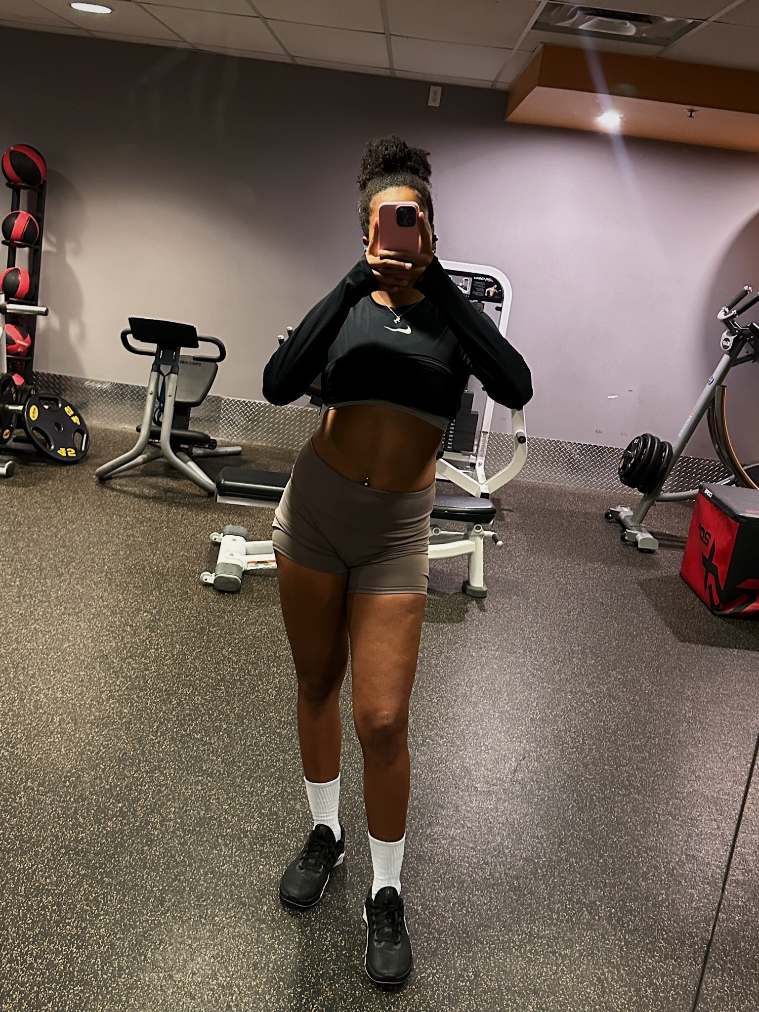 The secret to a good workout? Feeling good in your outfit first 😌 #OOTDFitness #LTKFinds #GymFitGoals #NikeVibes #ActivewearStyle 

#LTKfitness #LTKstyletip #LTKcanada